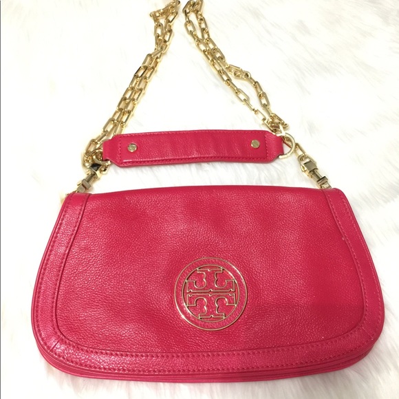 {Tory Burch} Amanda Logo Clutch - Picture 2 of 13